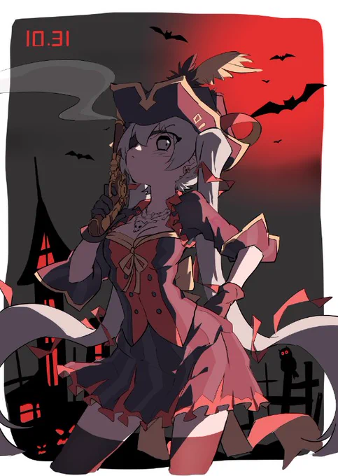 今年ハロウィンのミクさん??
?
#HappyHalloween 