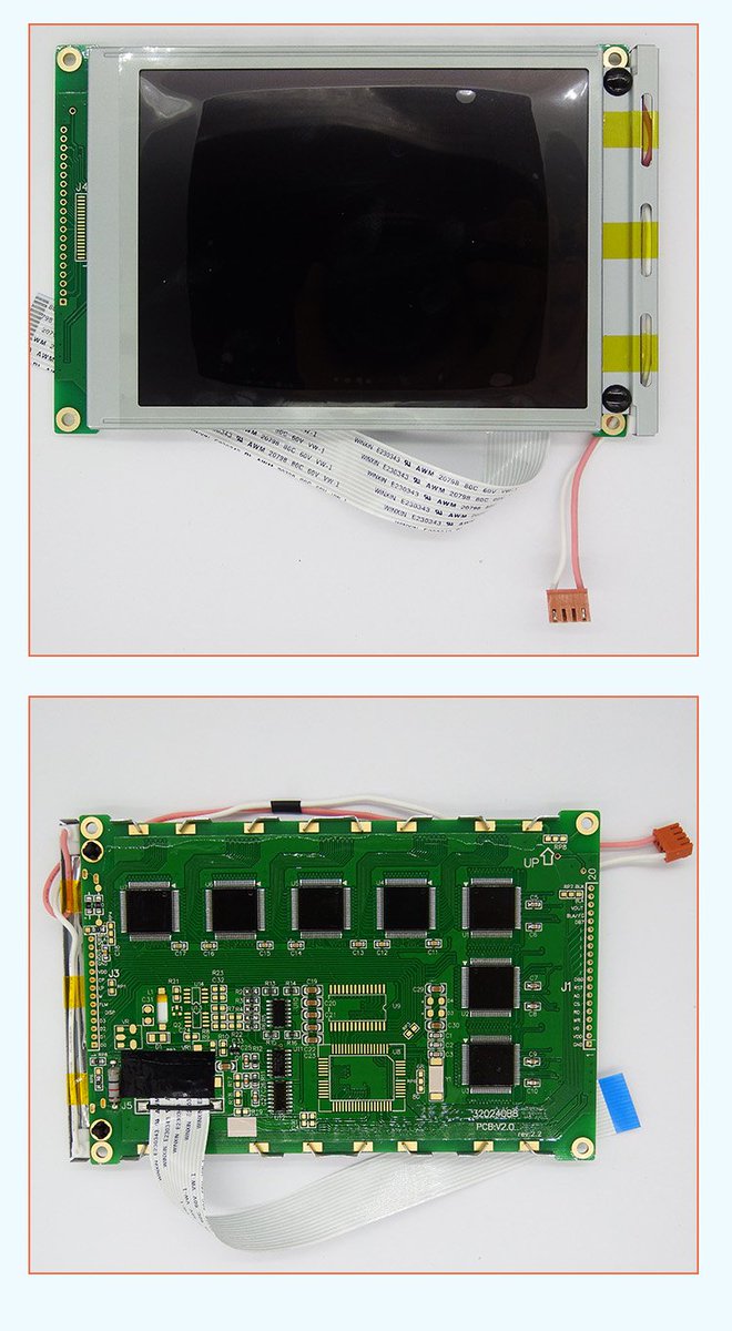 TCCLCD's tweet image. bit.ly/2SxW7D2
Standard industrial 5.7inch 320x240 graphic monochrome CCFL backlight lcd module without touch panel 320*240 display lcd screen @TCCLCD