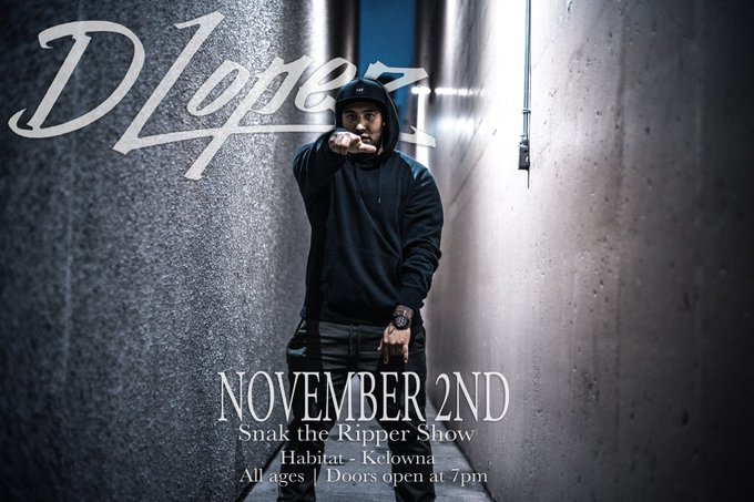 Snak the Ripper will be coming to Kelowna this Friday and I was granted the opportunity to open for him<a href="/tag/weonone"class="tags"><span>#weonone</span></a><a href="/tag/sdk"class="tags"><span>#sdk</span></a><a href="/tag/dlopez"class="tags"><span>#dlopez</span></a><a href="/tag/truenorthstar"class="tags"><span>#truenorthstar</span></a><a href="/tag/snaktheripper"class="tags"><span>#snaktheripper</span></a>