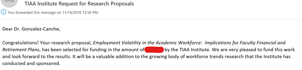 manu_canche's tweet photo. Our 1st #Grant #Crafting session features this proposal selected for #funding by @TIAA's @TIAAInstitute.
Honored to be part of this relevant project, thrilled to work w/ great #COPIs: Ji Yeon Bae @taylor_odle @AdamKirkEdge.
Join us for #tips RSVP: https://t.co/QSdMrAf84h
@PennGSE https://t.co/RS1I7zGT9v