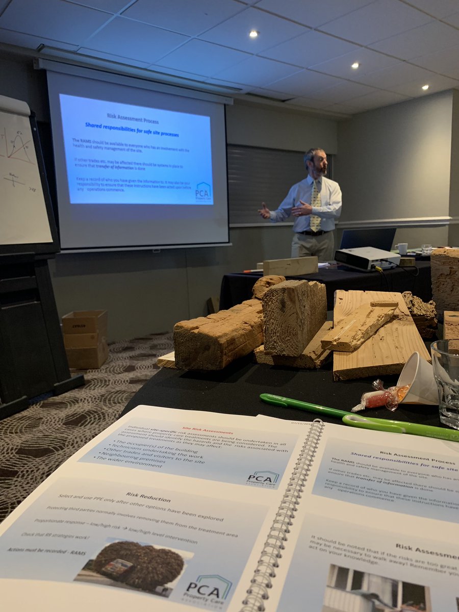Staff training day on the Safe Use of Biocides for Professional Users #PCA