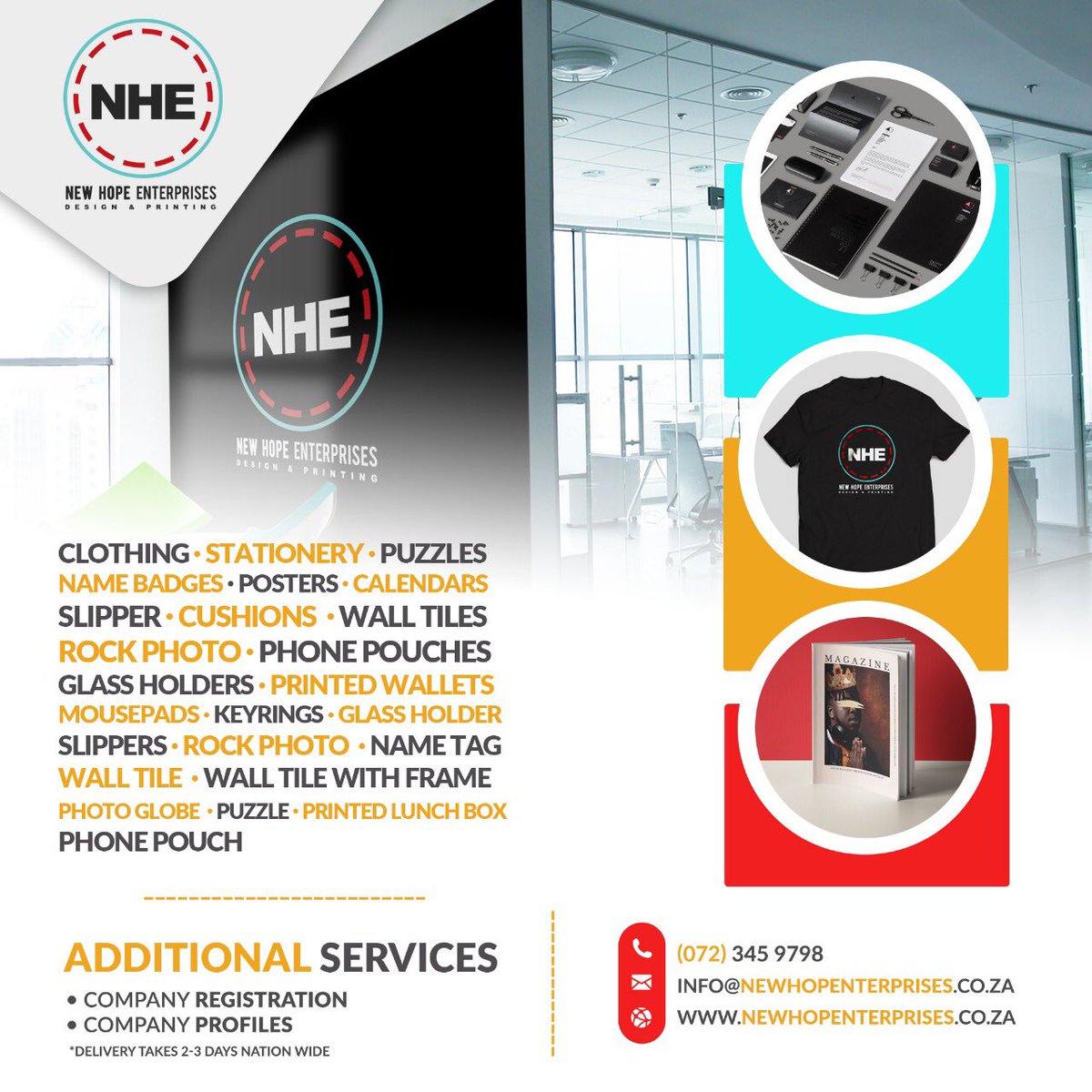 NewHopePrinting's tweet photo. The Best Quality Printing, Contact Us Today.

Whatsapp 
+27 (72) 345-9798

Please RT, Our Customers Might Be On Your Timeline.

Thank You. https://t.co/GokG52ZLsp
