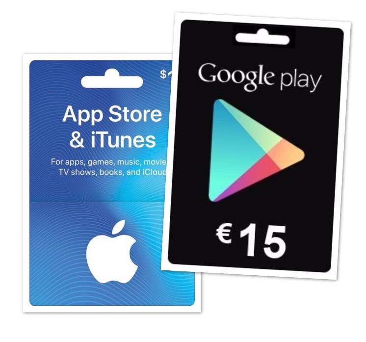 15€ GIFT CARD (x2) GIVEAWAY!!!
Google Play &amp; App Store
 - RT 🔄
 - Follow <a href="/PeppeCr_/">#Peppe</a> 🙋🏻‍♂️
 - Follow @Regue_CR 💁🏼‍♂️
 - 2 winners (01/12/19)