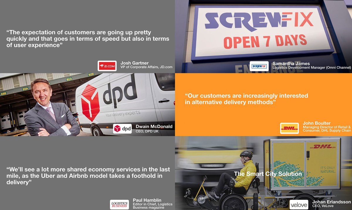localz's tweet photo. What the future holds for last mile delivery. Full visibility trumps same-day delivery! #FutureLogistics18 @newsfromfta #research #IConomy https://t.co/ZpCPl89WKX https://t.co/gjF2XPdL2k