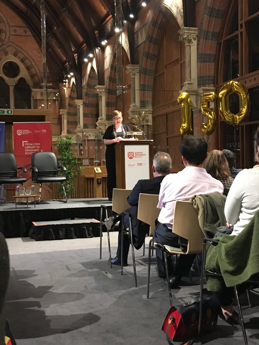 Thinkers. Doers. Game changers!  ⁦<a href="/QUBelfast/">Queen's University Belfast 🎓</a>⁩ Celebrating 150 years at the @QUBgradschool⁩ Lynn Library hope. Postgraduate excellence.
