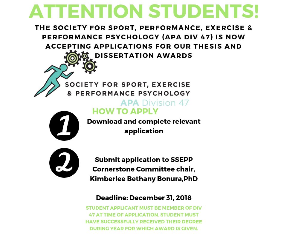 sport and exercise psychology thesis