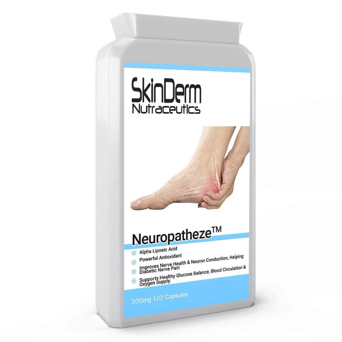 #SkinDerm #Neuropatheze is a top seller due to its extremely positive feedback. It contains #AlphaLipoicAcid in an easy to take #Dailysupplement.help support to #healthynervoussystem function& #bloodsugar balance. Shop now. skinderm.co.uk OR amzn.to/2zP5s0N