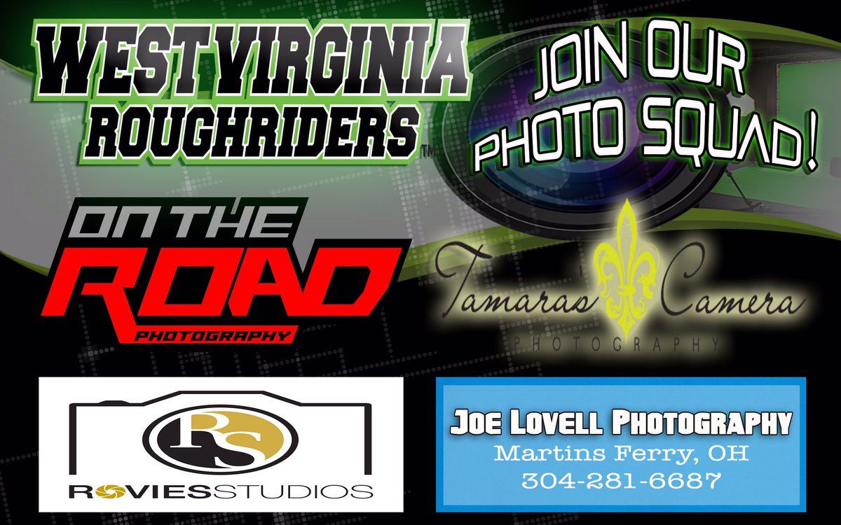 WVRoughriders's tweet photo. Join the Squad! 🎥 
Info@westvirginiaroughriders.com
Short Segment Social Media Videographers Wanted Too!@WTRF7News @WTOV9 @IntelligencerWV @TheTimesLeader @CityofWheeling @WheelingJesuit @westlibertyu @WLTrumpetOnline @OVathletics @OVAC_Sports @WKKX @mix973wheeling #RideWithUs https://t.co/XCAlXQ7102