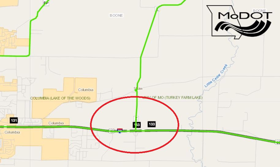 Interstate 70 Map Missouri