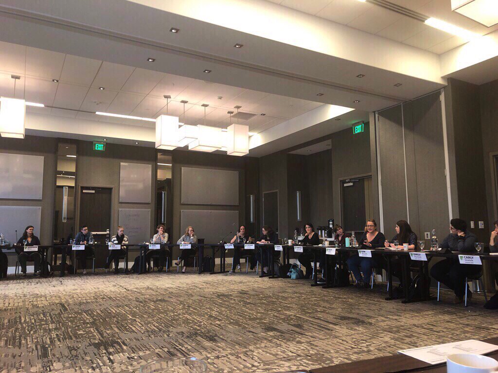 Our very own Stacey Bailey just wrapped up three days at the first-ever Women's Leadership Camp in Asheville, NC with <a href="/bureauofdigital/">The Bureau</a>! We can't wait to hear what she's learned. 🙌🙋