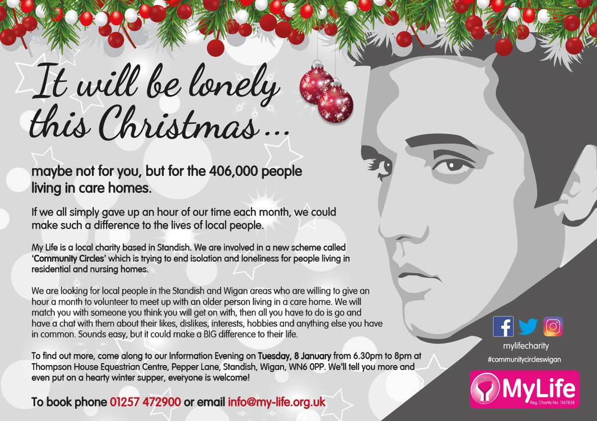 My Life (@mylifecharity) on Twitter photo Have you got an hour to spare each month to help change the life of someone who is lonely and isolated? We are looking for heroes of all ages to help us make a difference, please RT <a href="/AgeUKWB/">Age UK Wigan Borough</a> <a href="/wigancouncil/">Wigan Council</a> <a href="/Cazzatomlinson/">Caroline Tomlinson</a> @CathC_Circles #volunteers #changelives Have you got an hour to spare each month to help change the life of someone who is lonely and isolated? We are looking for heroes of all ages to help us make a difference, please RT <a href="/AgeUKWB/">Age UK Wigan Borough</a> <a href="/wigancouncil/">Wigan Council</a> <a href="/Cazzatomlinson/">Caroline Tomlinson</a> @CathC_Circles #volunteers #changelives