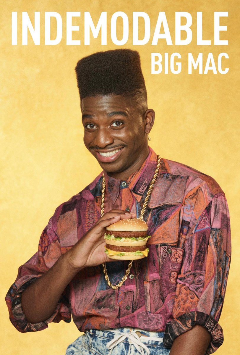 PlanPubRegulier's tweet image. L'indémodable Big Mac a 50 ans. 🍔
Agence @TBWAFrance 
Annonceur McDonald France
