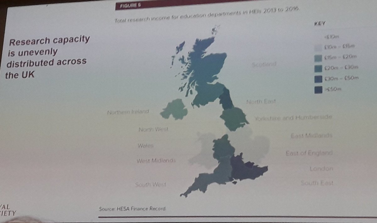 Scotland has the highest income for education research in the UK #SATP18