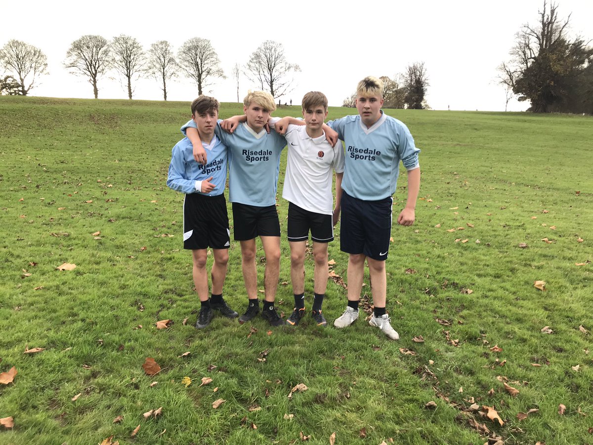 Fantastic race from our year 9 cross country team! Finishing 4th, 8th, 10th and 15th. Class effort! 🏃🏻‍♂️#teamrisedale