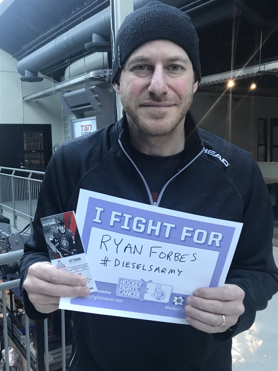 StuntmanStu's tweet image. Wanna see the Sens/Wings game tomorrow on me? RT this and you’re in the draw for a pair of 100 level tix. I’ll dm winner at 9am Thu #HockeyFightsCancer #dieselsarmy 👊🏻