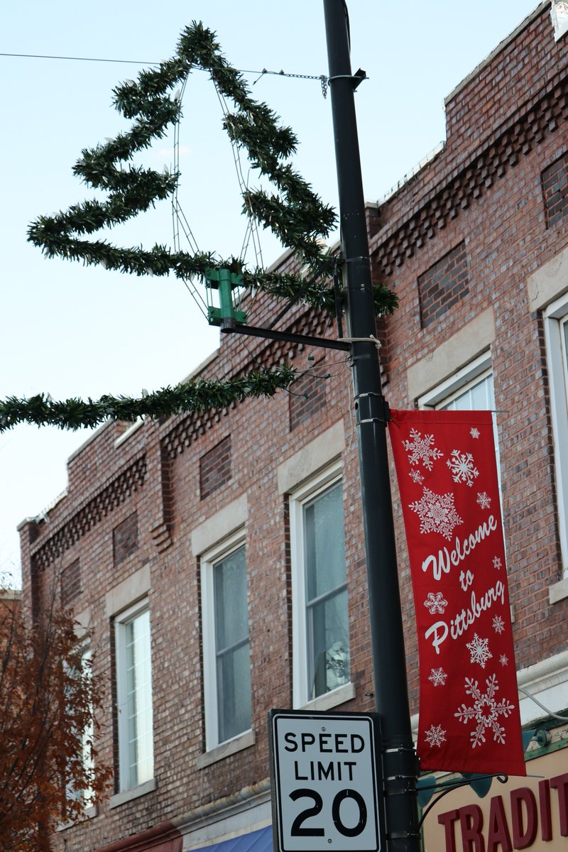 'Tis the season! We love it when the downtown Christmas lights go up! 🌲#ChristmasLights #downtownpittks #pittsburgks #ChristmasTree