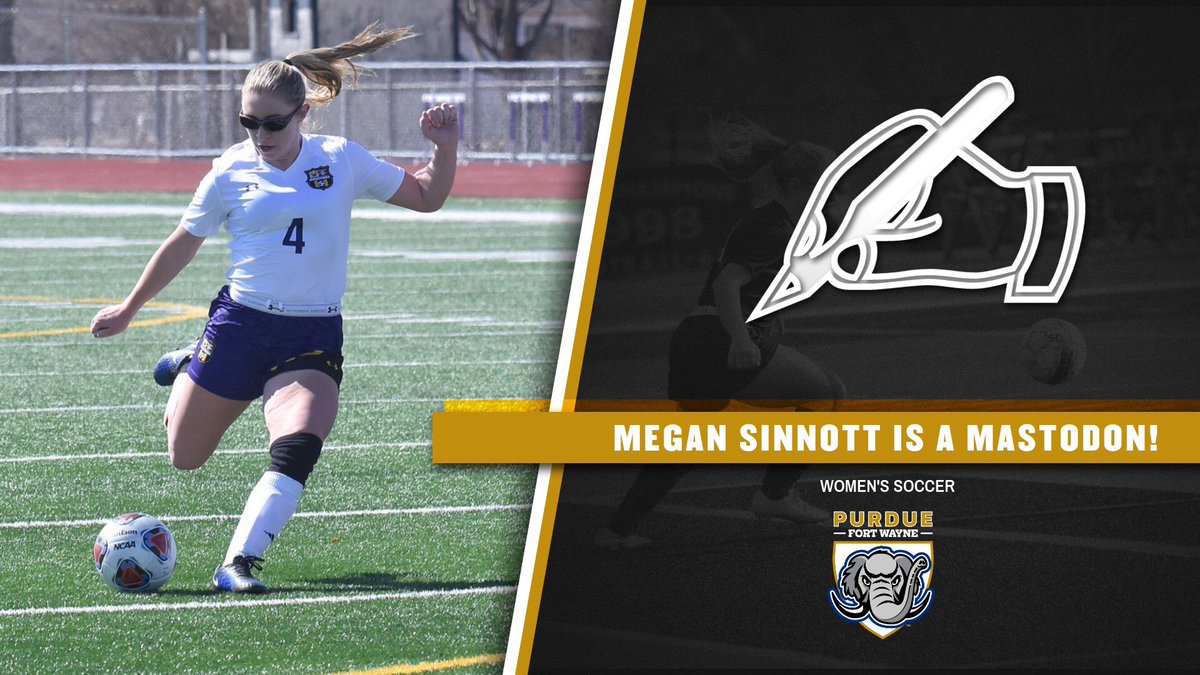 <a href="/mastodonwsoccer/">Purdue Fort Wayne WSOC</a> picks up its first signee for 2019 with Megan Sinnott! #GoDons #SummitWSOC