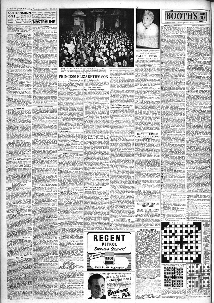 daily telegraph birth announcements