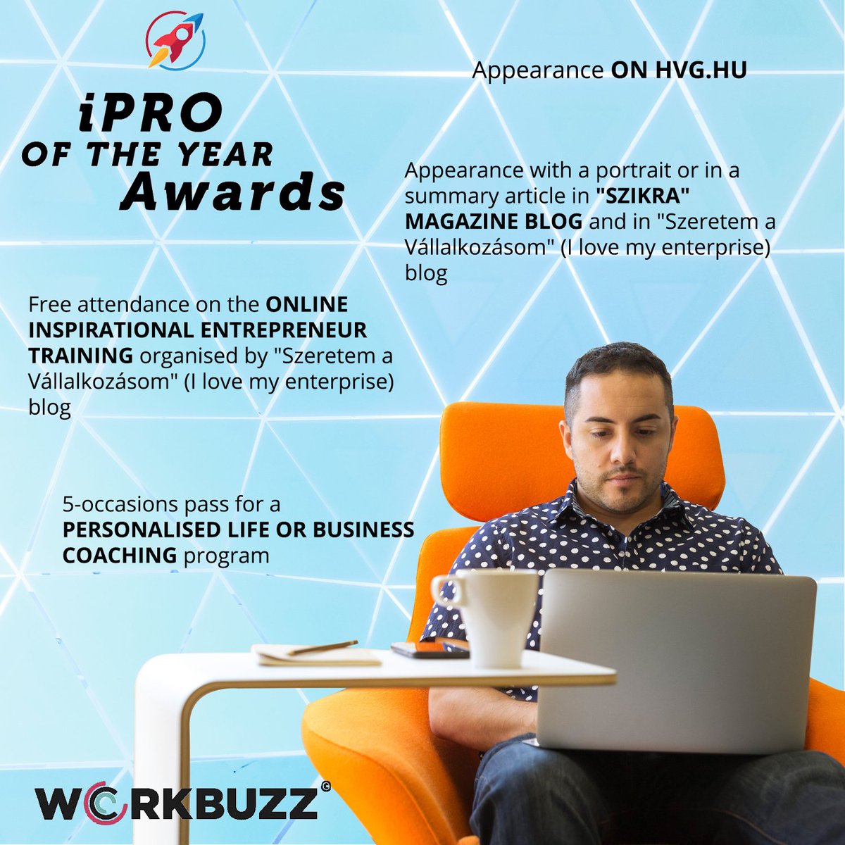 BuzzYourWork's tweet image. WHY SHOULD YOU WIN THE IPRO OF THE YEAR AWARDS? ⬆️
👉🏻work.buzz/azevszabaduszo…
👉🏻IG: @work.buzz
#digitalnomad #ITfreelancer #selfemployedmom #iPRO #freelancer #selfemployed #CV #portfolio #software #startup #findnewjob #awards #ebio #hungary #work #entrepreneur #competition