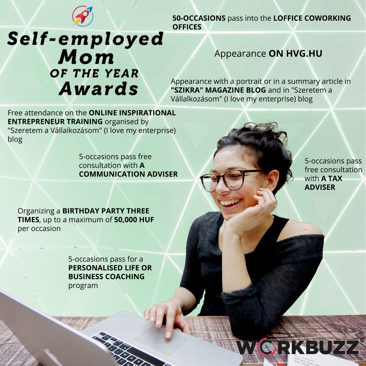 BuzzYourWork's tweet image. MOMS ARE THE BEST - WORK AND WIN! ⬆️
👉🏻work.buzz/azevszabaduszo…
👉🏻IG: @work.buzz
#digitalnomad #ITfreelancer #selfemployedmom #iPRO #freelancer #selfemployed #CV #portfolio #software #startup #findnewjob #awards #ebio #hungary #work #entrepreneur #competition