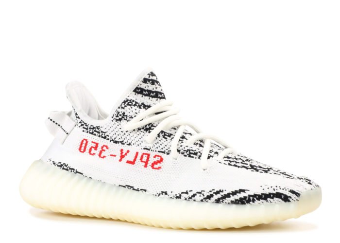 yeezy zebra twitter