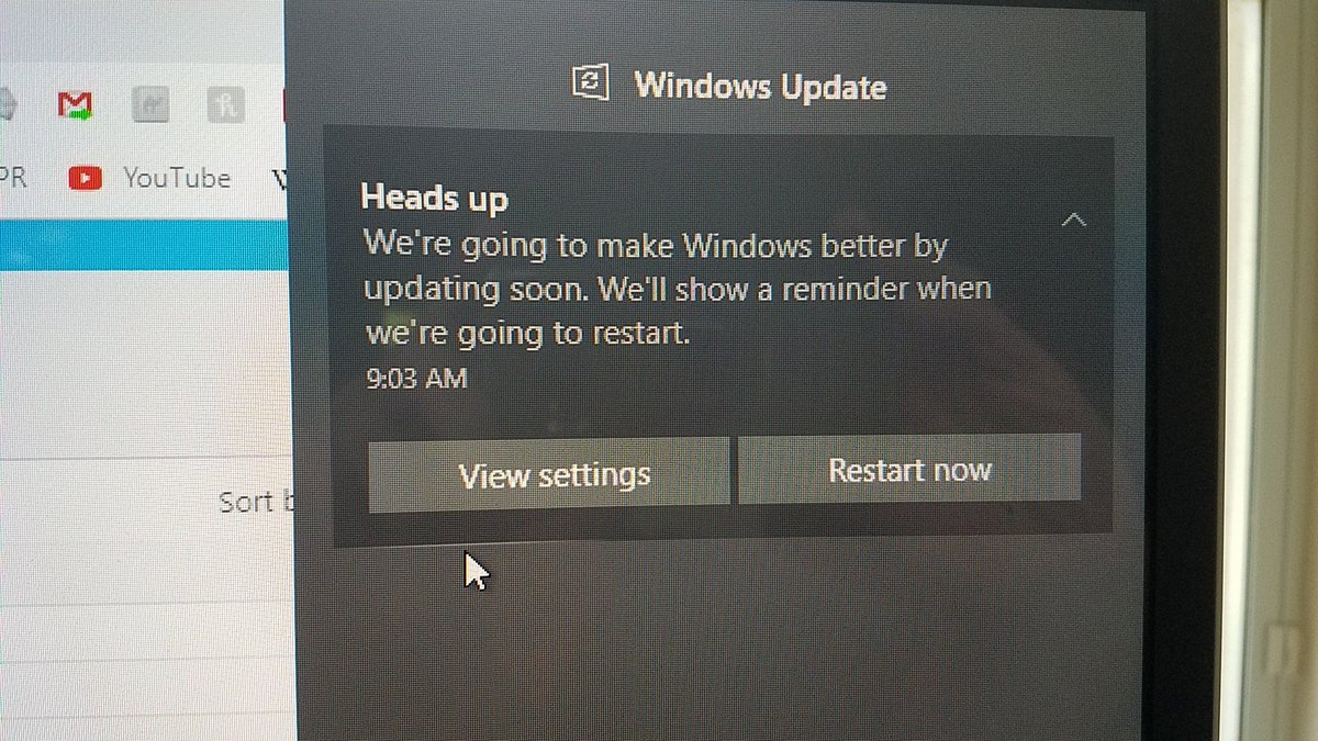 krowten's tweet image. Nooooo!!!
#Windows10 #OctoberUpdate (in November) #RussianRoulette