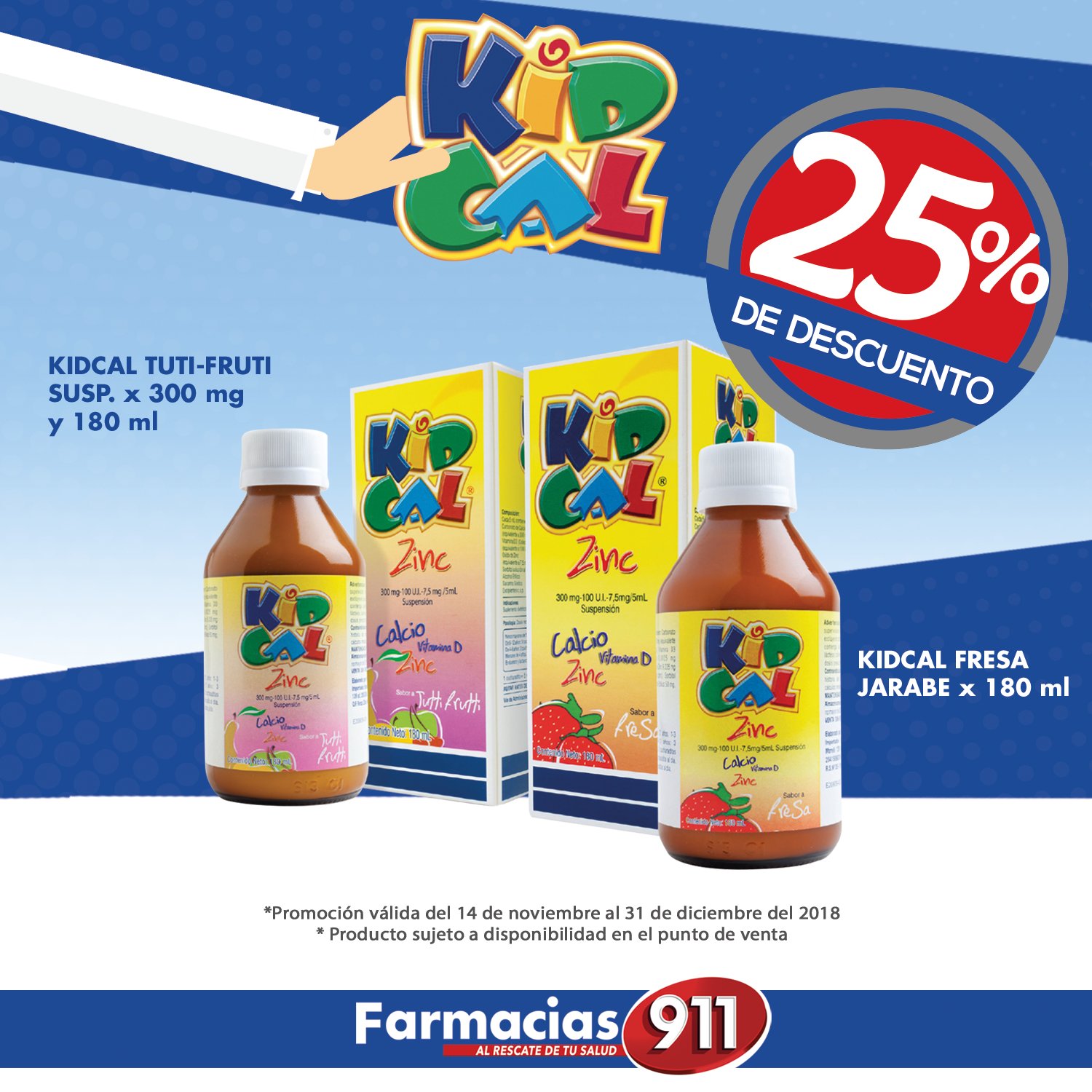 Farmacias911 on Twitter "Solo en Farmacias911 del 14 al 31 de diciembre del 2018 aprovecha el