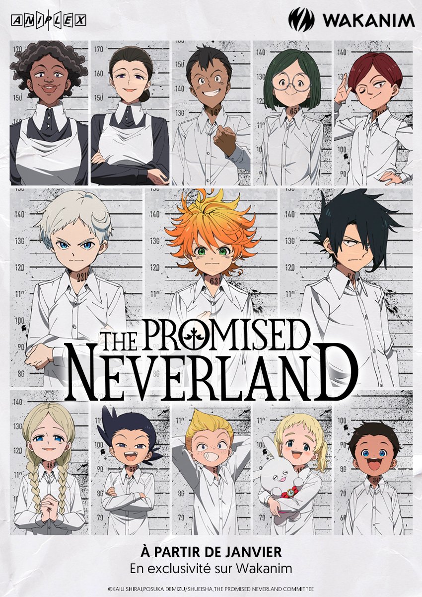 The Promised Neverland Streaming Wakanim