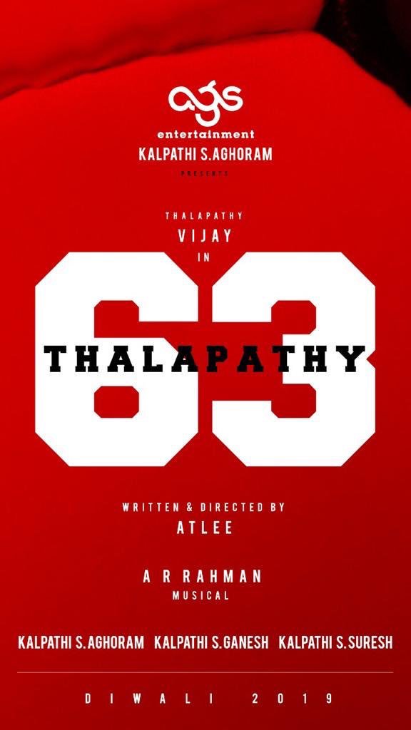 Vijay Thalapathy 63