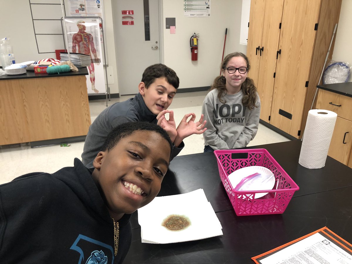 MyCoachTeague's tweet photo. We made (banana) poop today in class today! https://t.co/KJPcf9BzmB