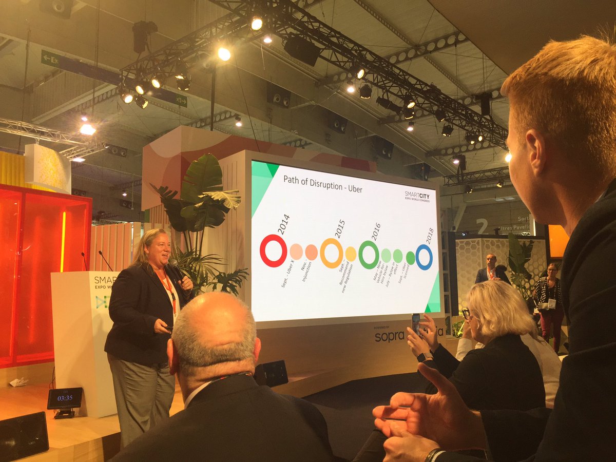 I am done with smart cities, from now on let’s focus on Smart Sustainable Citizens #scew18, inspired by Tracey Cook who has done a great job regulating Uber for the benefit of the citizens of Toronto - not too much, just enough! #viablecities <a href="/KordasOlga/">Olga Kordas 🇸🇪🇺🇦</a>  <a href="/asaminoz/">Åsa Minoz</a>
