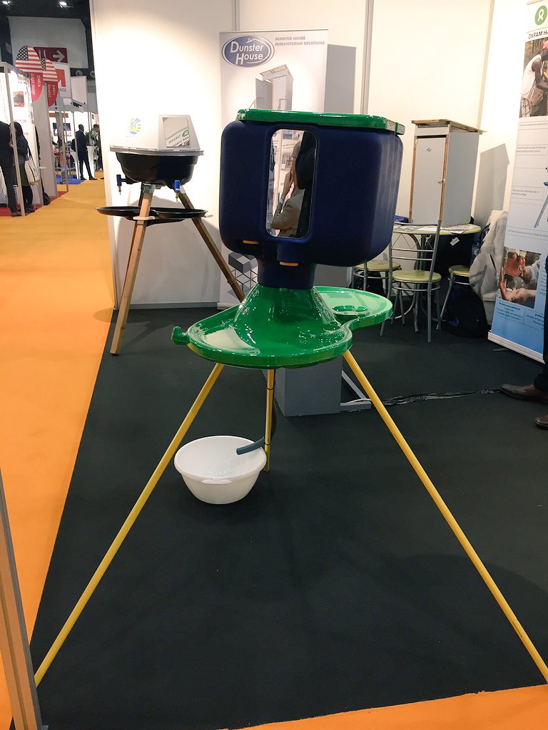 DH_Humanitarian's tweet photo. Are you planning to visit #Aidex2018? Come and visit us at #StandC37 or @oxfamgb at #StandC34 and discover our #HandWashingKit project! https://t.co/xxN4dRf6aL