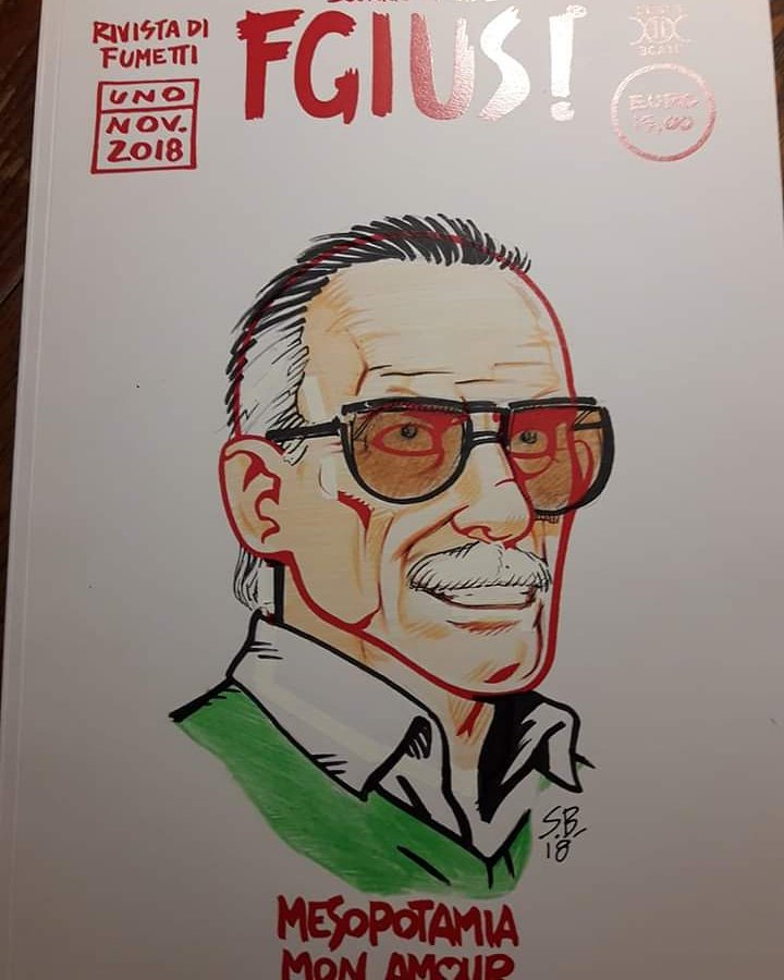 SudarioBrando's tweet photo. Stan #stanlee #fgius #sudariobrando #Marvel https://t.co/6rJY7ibWai