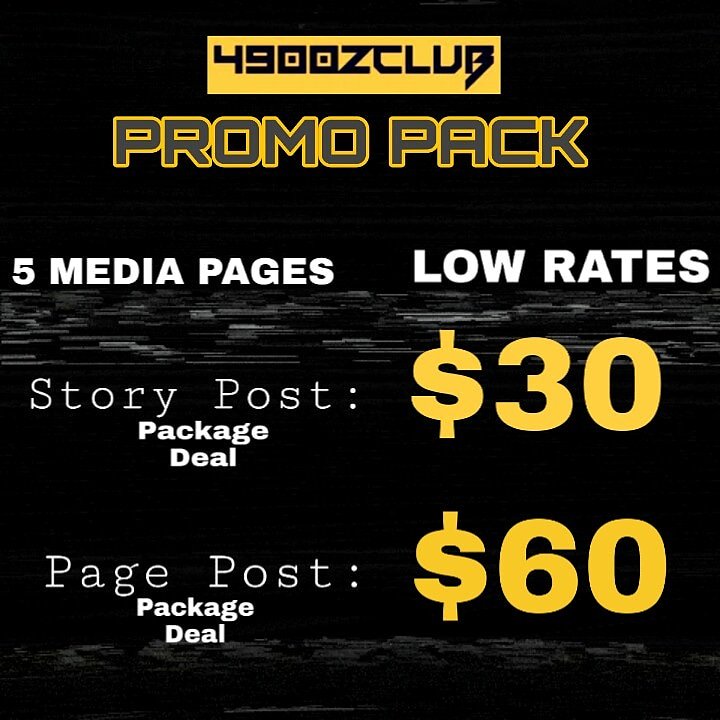 4900zCLUB's tweet photo. Yo📟 @4900zCLUB is back with a PROMO PACK🔌🔌🔌 WE'VE TEAMED UP WITH 4 OTHER MEDIA BLOGS TO HELP PUSH YOUR MATERIAL🔋🔋. BIG UPS TO @newgenrap @culturecaptures @therapdose @sleptonrappers 🌊🌊🌊 https://t.co/SfnVBo6LMR