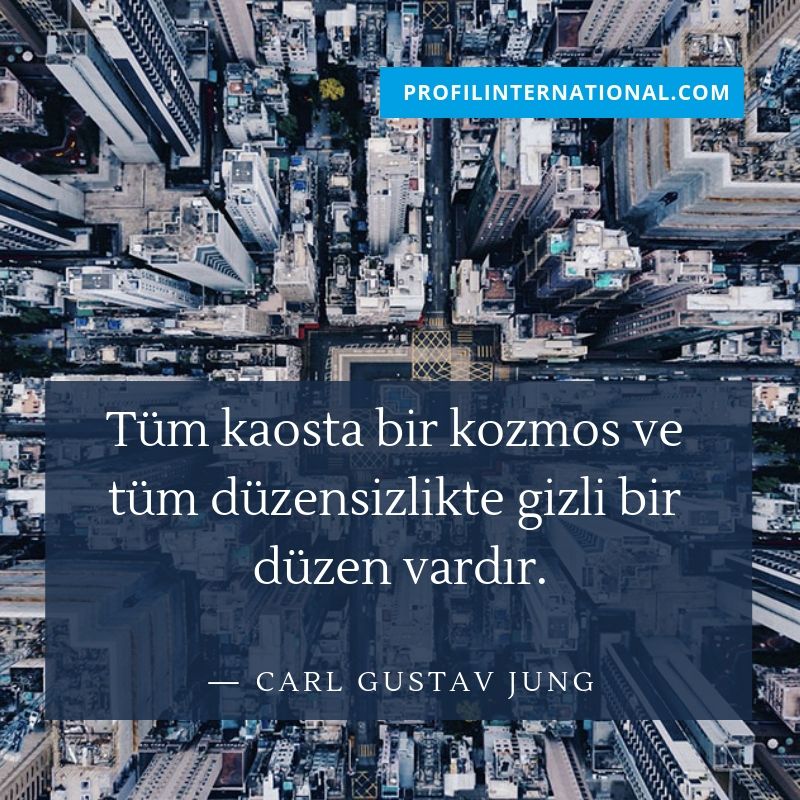 profilint's tweet image. Tüm kaosta bir kozmos ve tüm düzensizlikte gizli bir düzen vardır.
-Carl Gustav Jung

#ProfilInternational #WednesdayThoughts #WednesdayWisdom #WednesdayMotivation #OrderInChaos #Çarşamba #Şunuyazbiryere