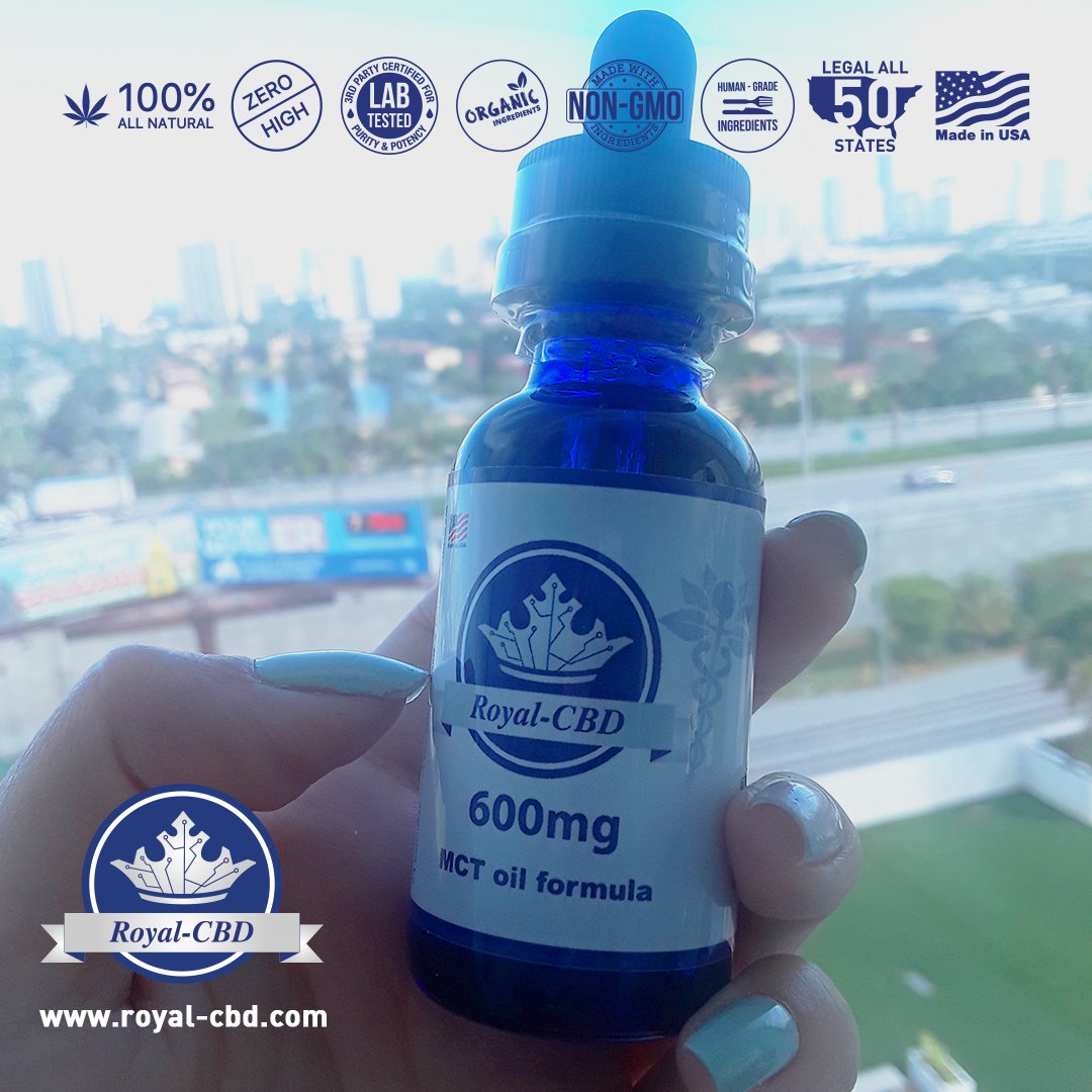 Royalcbd's tweet photo. Combining the health benefits of #MCT oil with that of CBD gives you a double whammy of health and wellness. Go to our profile and click on the link to buy yours now!

#cbd #oil #tinctures #cbdproducts https://t.co/KEEhfUGU18