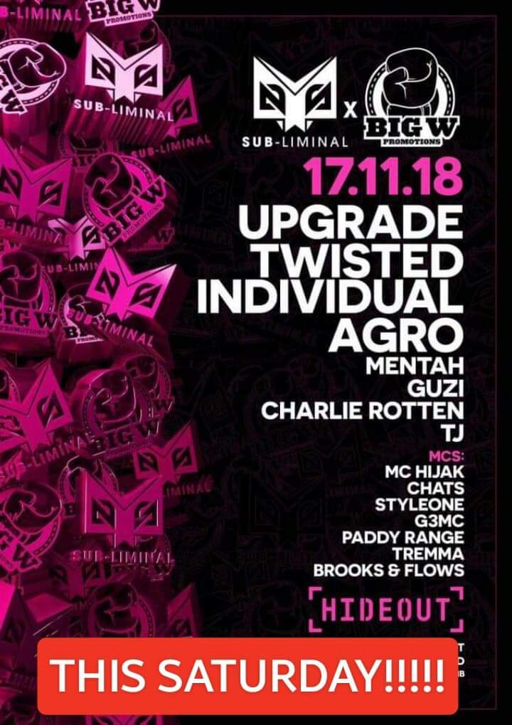 Agro (@djagrouk) on Twitter photo <a href="/upgrade_music/">Upgrade (UK)</a> @T_Individual @djmentah <a href="/guzidnb/">Guzi</a> <a href="/SubLiminalBTN/">Sub-Liminal</a> #dnb #brighton #retweet #saturdaynight #thisweekend #uk #rave #fun #event #recordlabel <a href="/upgrade_music/">Upgrade (UK)</a> @T_Individual @djmentah <a href="/guzidnb/">Guzi</a> <a href="/SubLiminalBTN/">Sub-Liminal</a> #dnb #brighton #retweet #saturdaynight #thisweekend #uk #rave #fun #event #recordlabel