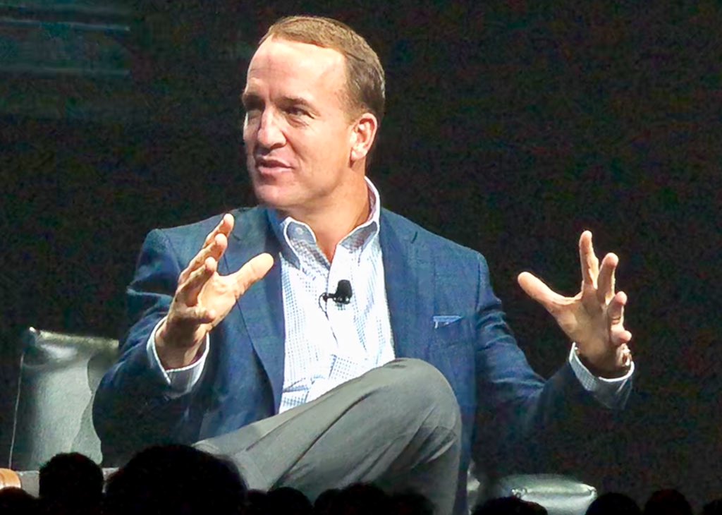 stgmanning's tweet photo. Just had the honor of seeing this football legend and all around great human being speak live! FANTASTIC
#ProcoreGroundbreak2018 #PeytonManning https://t.co/Br9nGYiIDd