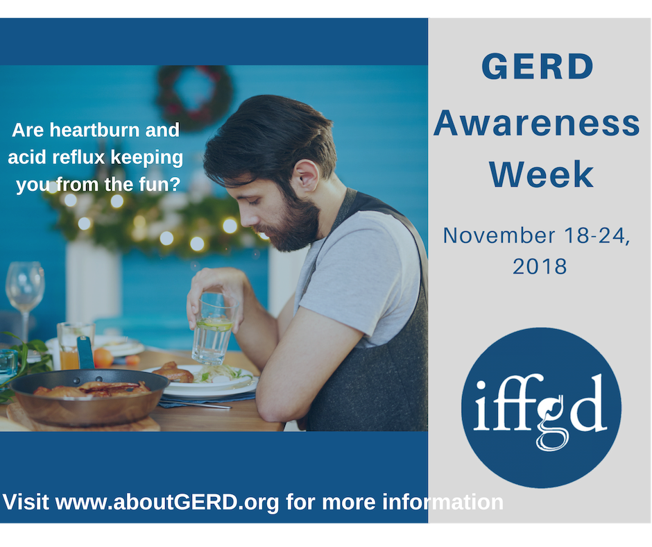 IFFGD's tweet photo. Today Kicks off GERD Awareness week. Don’t suffer alone this holiday season and speak to your doctor to confirm that it’s GERD. #GERDAwarnessWeek
#GERD
#heartburn https://t.co/OqpaZxEY0v