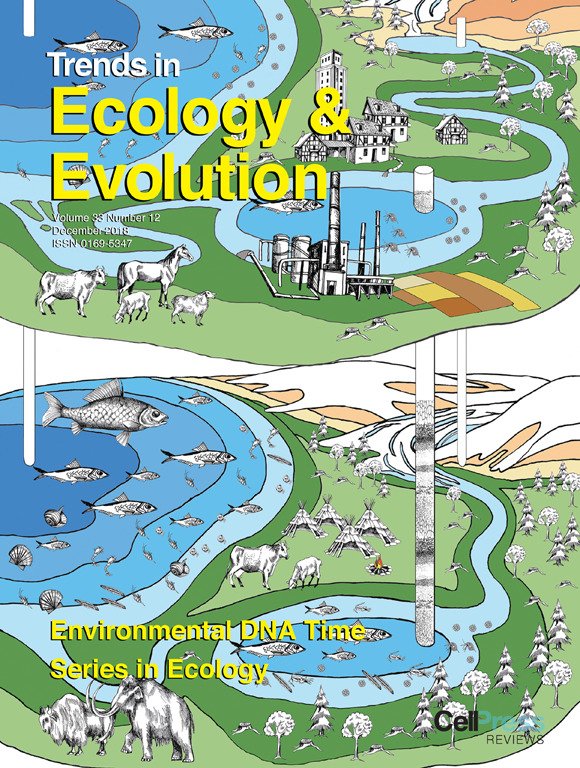 Trends in Ecology & Evolution (@trends_ecol_evo) on Twitter photo #DecemberIssue is online! #Coverart by Natalia Makievski represents <a href="/MikiBalint/">Miki Bálint - @MikiBalint@hessen.social</a> , @BowlerDBear and colleagues work on the potential use of #eDNA for fundamental #ecological questions. #populationecology #communityEcology Article available for free : bit.ly/2z7RMyo #DecemberIssue is online! #Coverart by Natalia Makievski represents <a href="/MikiBalint/">Miki Bálint - @MikiBalint@hessen.social</a> , @BowlerDBear and colleagues work on the potential use of #eDNA for fundamental #ecological questions. #populationecology #communityEcology Article available for free : bit.ly/2z7RMyo