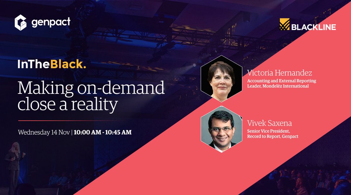 Genpact's tweet photo. Don’t miss Genpact's keynote presentation, “Making On-Demand Close a Reality,” at InTheBlack, November 12-15, 2018, Las Vegas, NV: https://t.co/0nehLh01Q3 #ITB18 https://t.co/JsvVLnsT8w