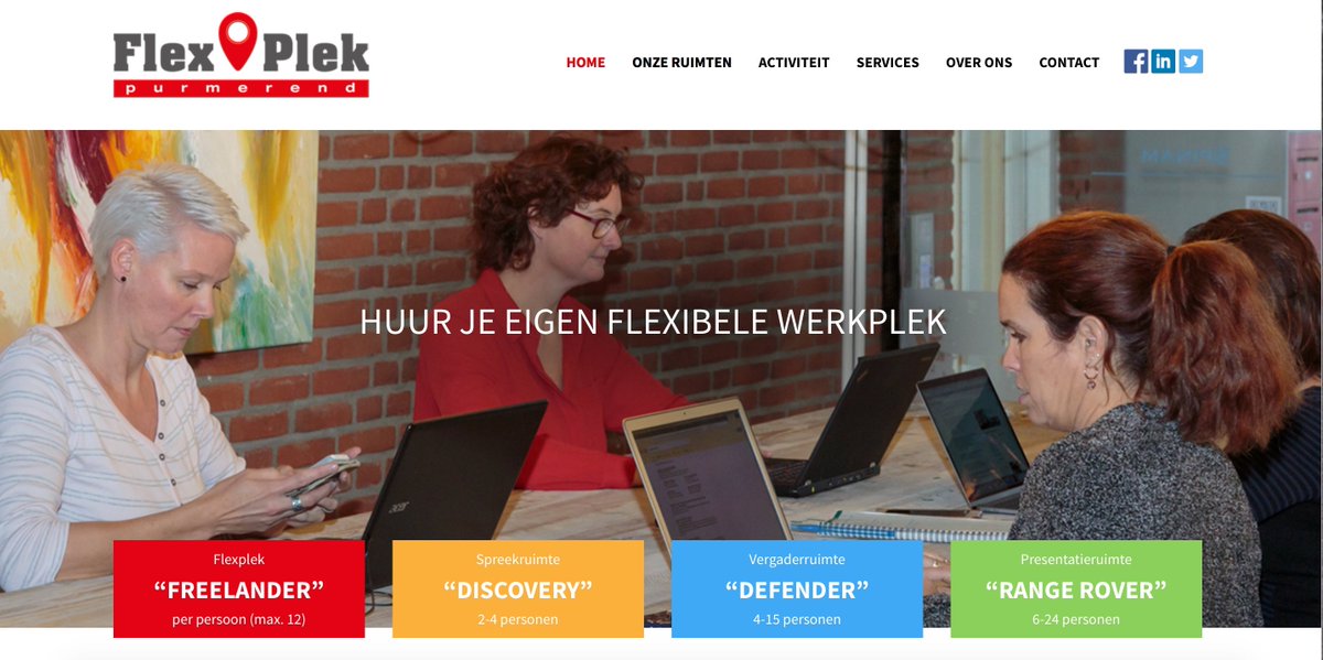 Wat Flexplek Purmerend jou biedt? Rust en comfort, goede wifi, gratis koffie en thee, gemakkelijk en gratis parkeren, geen files, gastvrije ontvangst en schappelijke prijzen. Meer weten? Kijk op flexplekpurmerend.nl voor de mogelijkheden of een vrijblijvende afspraak!