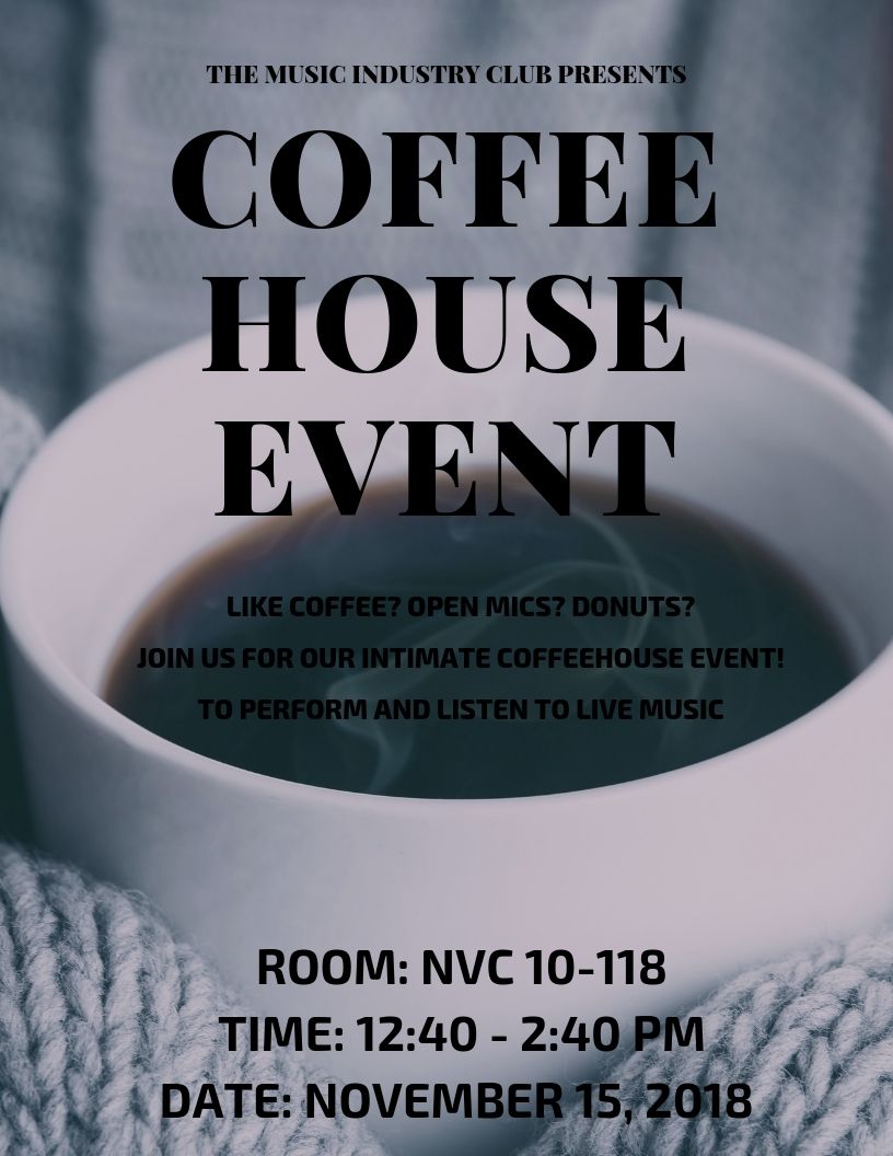 Coffee, Open Mic, and Donut lovers unite!! 

Join us for a lovely intimate open mic this Thursday to perform and listen to live music!

Food and refreshments will be served

*Please bring instruments if needed. #BeBaruch