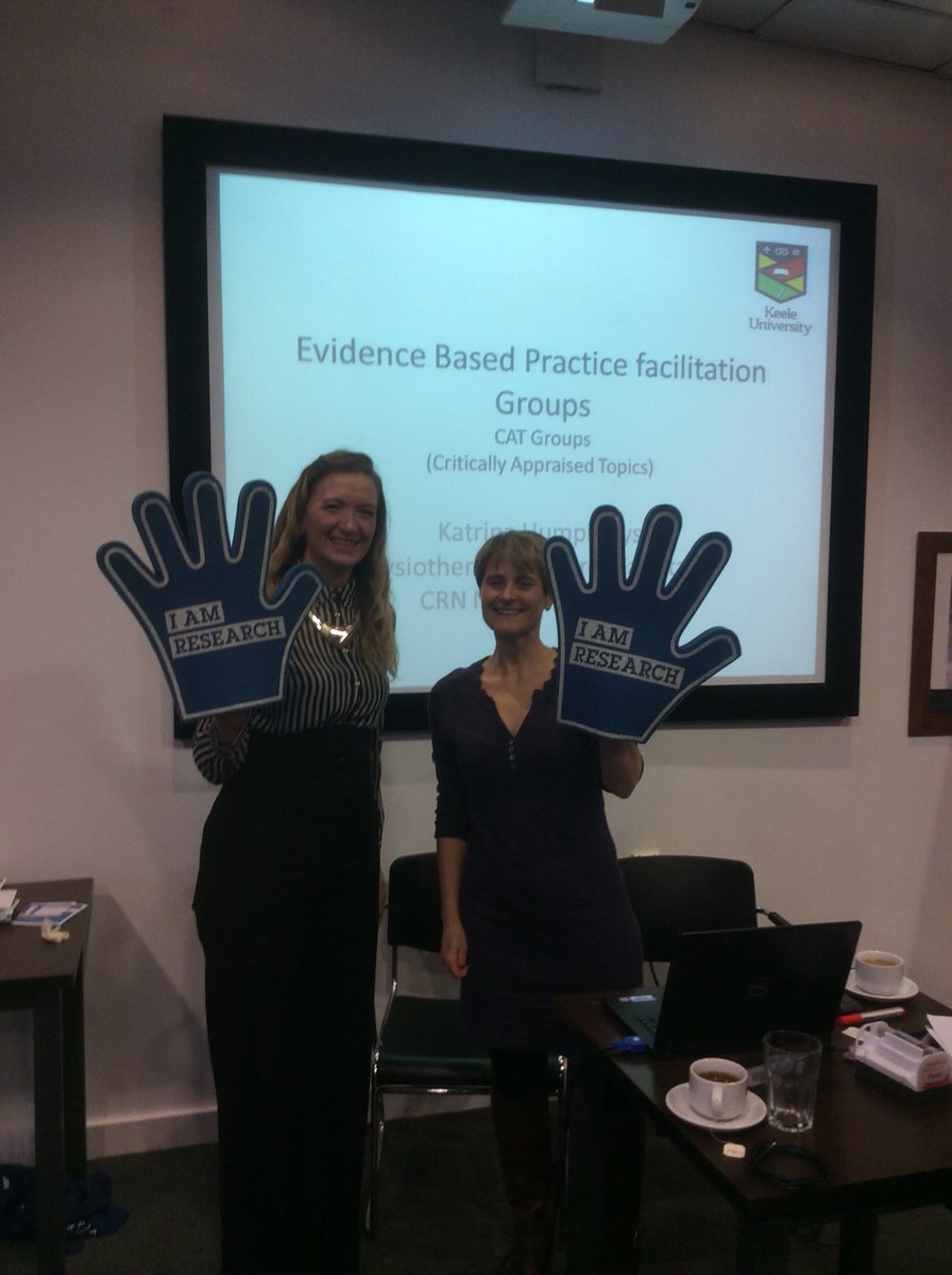 NIHRrdn's tweet photo. @LancsNorthGPfed @MorecambeBayCCG Practice Nurse Learning event led by Bridget Kingcox from @LancasterMedics with Katrina Humphries-@NIHRCRN_nwcoast funded physio research facilitator, sharing @KeeleUniversity experiences of #CATgroups #CRNurse https://t.co/uB4hiOU6d6