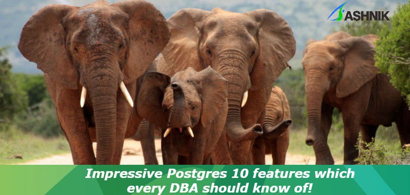 Ashnikbiz's tweet image. Did you know? Hash index performs better than the standard B-tree index for a simple search on a large amount of data in Postgres 10.
Impressive Postgres 10 features every #DBA should know of! ow.ly/i7Bb30mmS72 #PostgresFeatures #Postgres10 #OpenSource #AshnikSpeaks