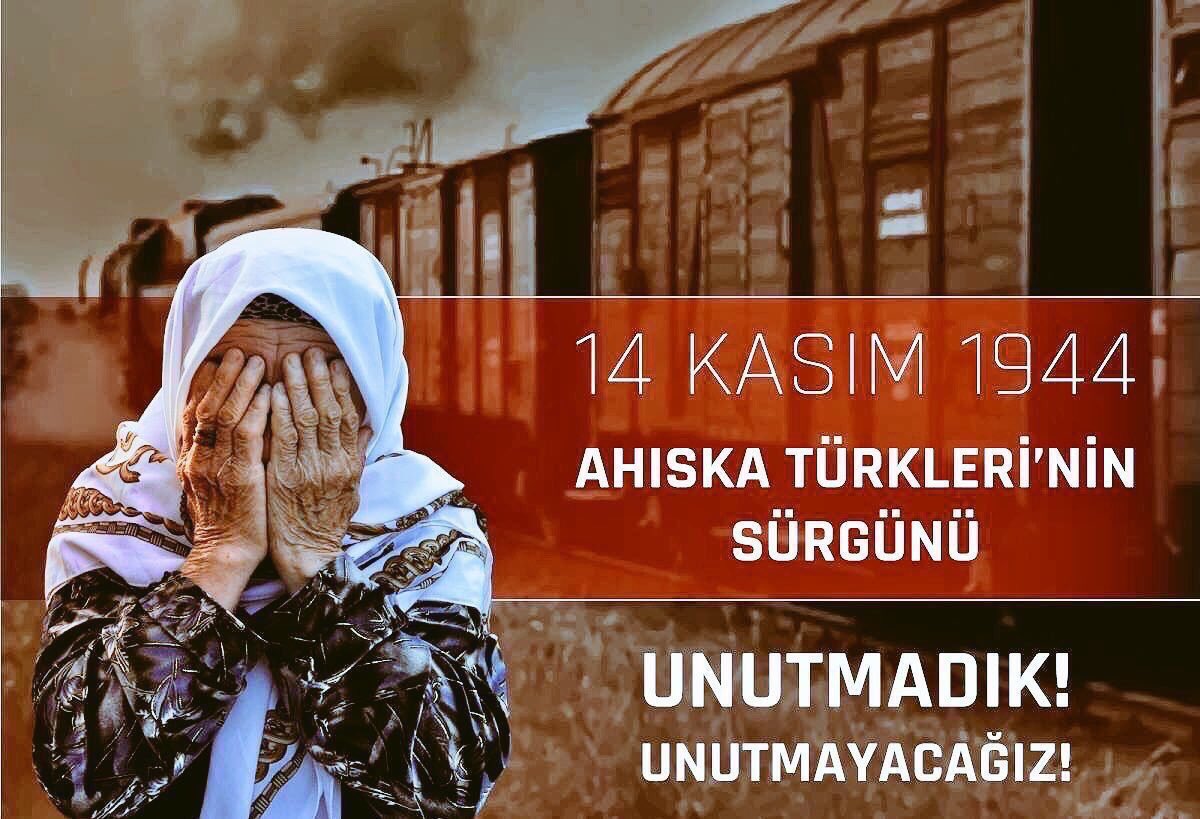 feramuzustun's tweet image. Milletimize ait acıları asırlar geçse de unutmadık, unutturmayacağız.
#AhıskaTuerkleriSuerguenue