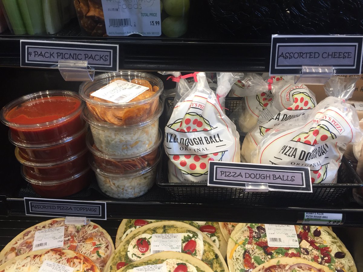 Bennyspizzapro's tweet image. Turn your kitchen into a pizzeria tonight ! #bennysdough available in these independent Seattle neighborhood markets   Bert’s Red Apple. Marketime - Fremont. Ken’s Market - Queen Anne. Leschi Market