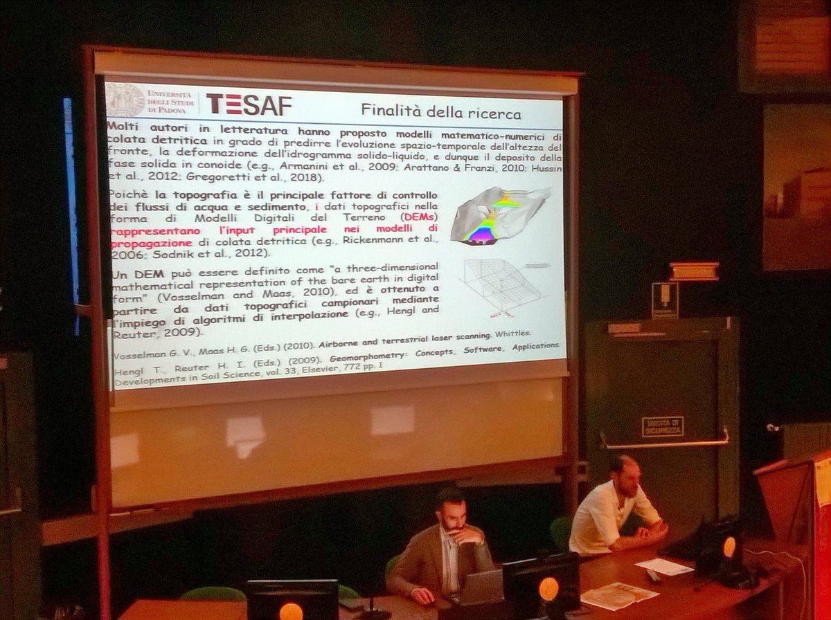 MasterGIS_Droni's tweet photo. Al #gisday2018 di @UniPadova viene presentato il progetto #RockTheAlps del #TESAF: Uso di #GIS e #geostatistica per modellizzare fenomeni di #frana e colate detritiche

#GISday #GISTalk #GeoWeek #GeographyAwarenessWeek #GeographyWeek #14Nov #maltempo #Veneto #alpi https://t.co/SnWVxDoCis