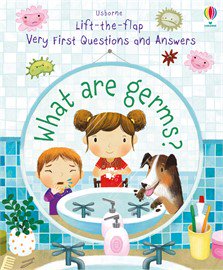 Watch Chaam Klinger from @PHE_SouthWest share #Usborne's #LiftTheFlap What Are Germs? with Ellie and Asoka about germs and how to stop them from spreading bit.ly/2zS2vw9 #WAAW2018 Help prevent infection through good hygiene