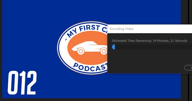 FirstCarPodCast's tweet image. A bit late but Episode 12 will be up on YouTube today!